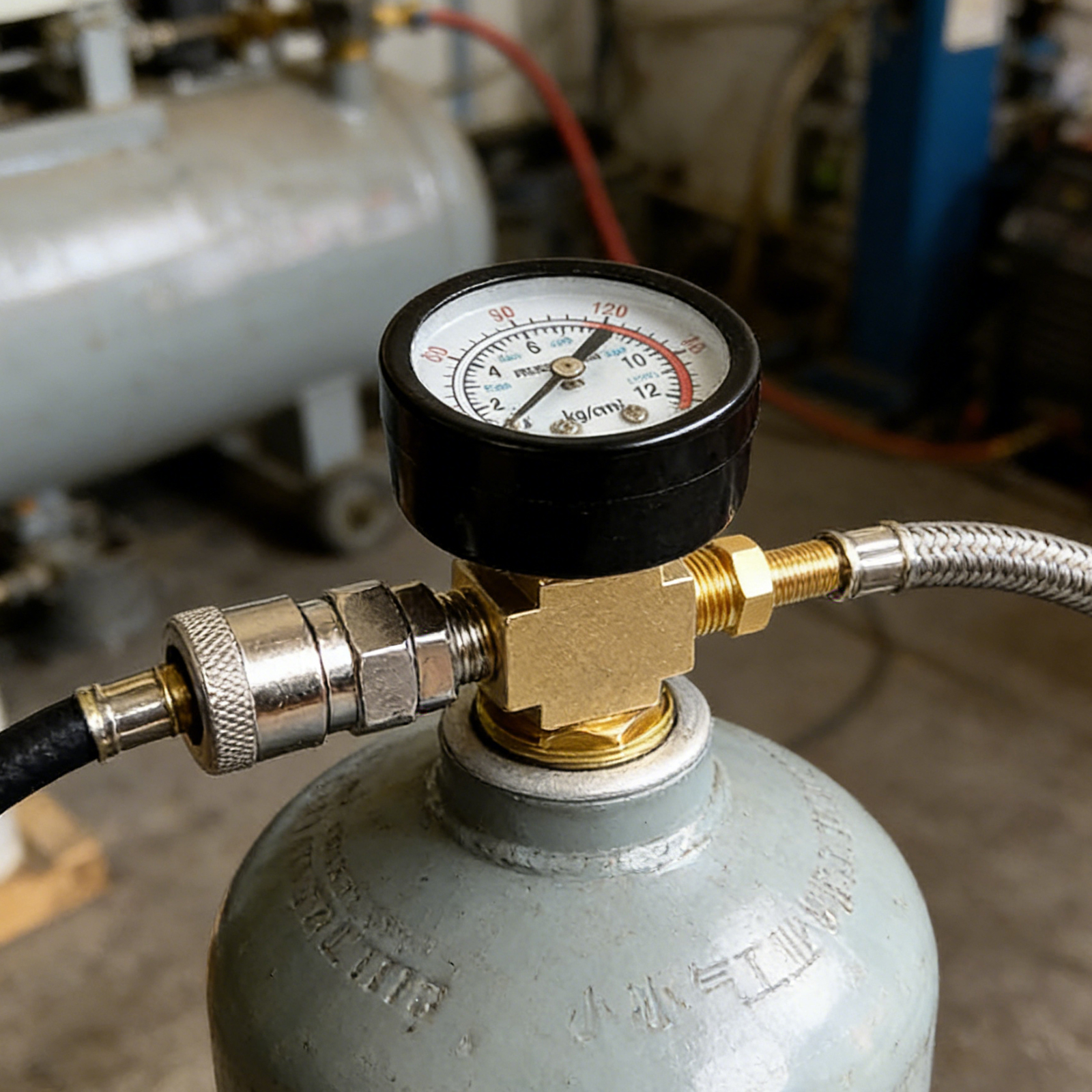 Small Air Tank Pressures Adapt - Fire Extinguisher Small recensione e prezzo