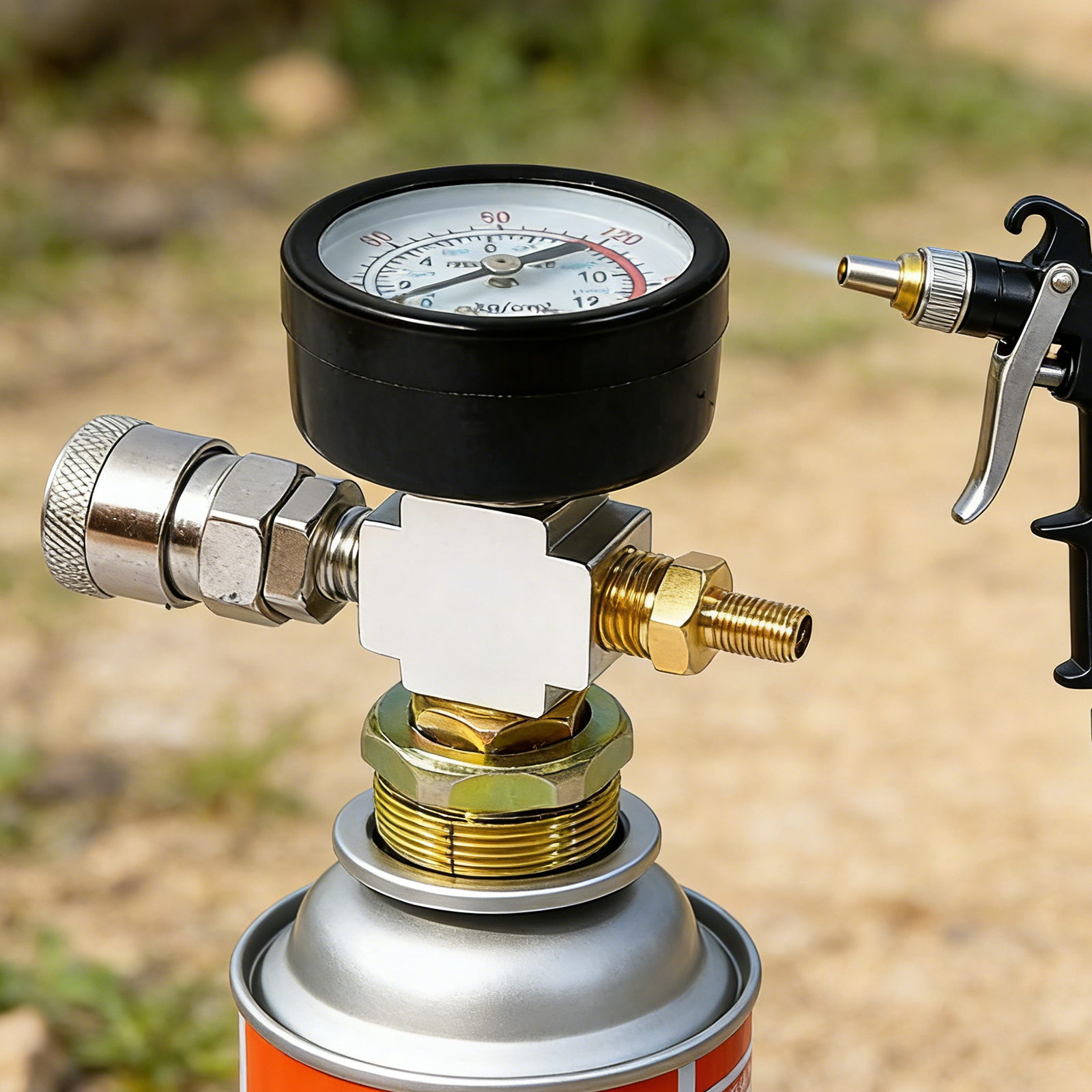 Small Air Tank Pressures Adapt - Fire Extinguisher Small recensione e prezzo