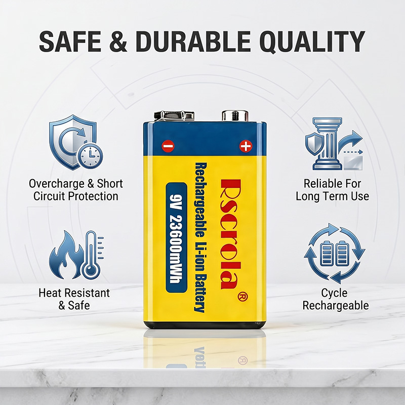 Long-Lasting 9V Lithium ion Re - Smoke Detector Interconnected recensione e prezzo