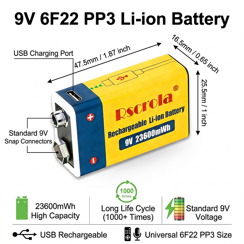Long-Lasting 9V Lithium ion Re - Smoke Detector Interconnected recensione e prezzo