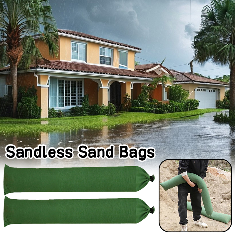2 Pcs Sandless Sand Bags Anti  - Flood Barrier Bag recensione e prezzo