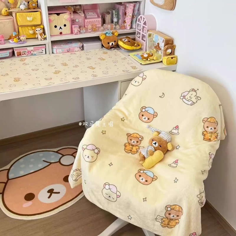 Cartoon Rilakkuma Flannel Thro - Fire Blanket Kitchen recensione e prezzo