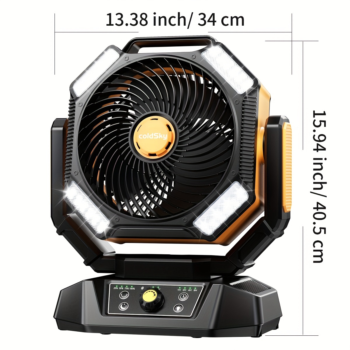 coldSky  Camping Fan, Battery  - Power Outage Light recensione e prezzo