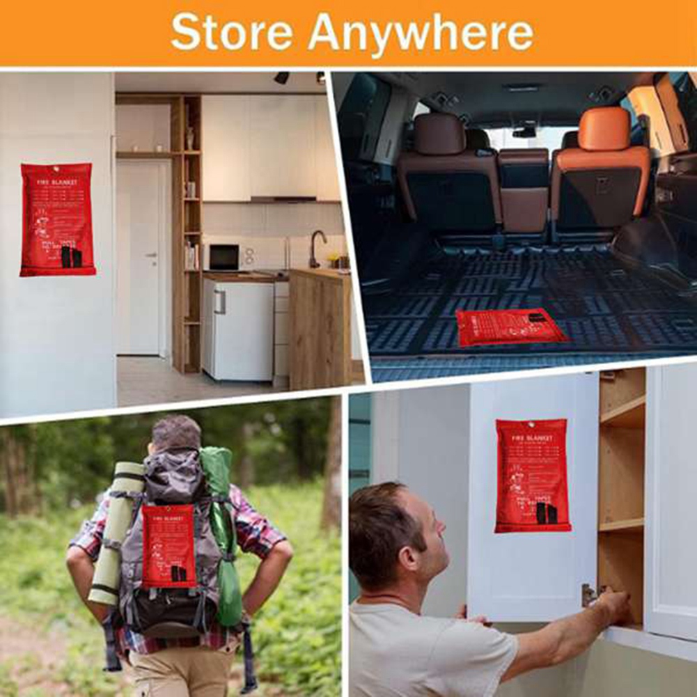 A40Z-Emergency Fire Blanket, F - Fire Blanket Kitchen recensione e prezzo