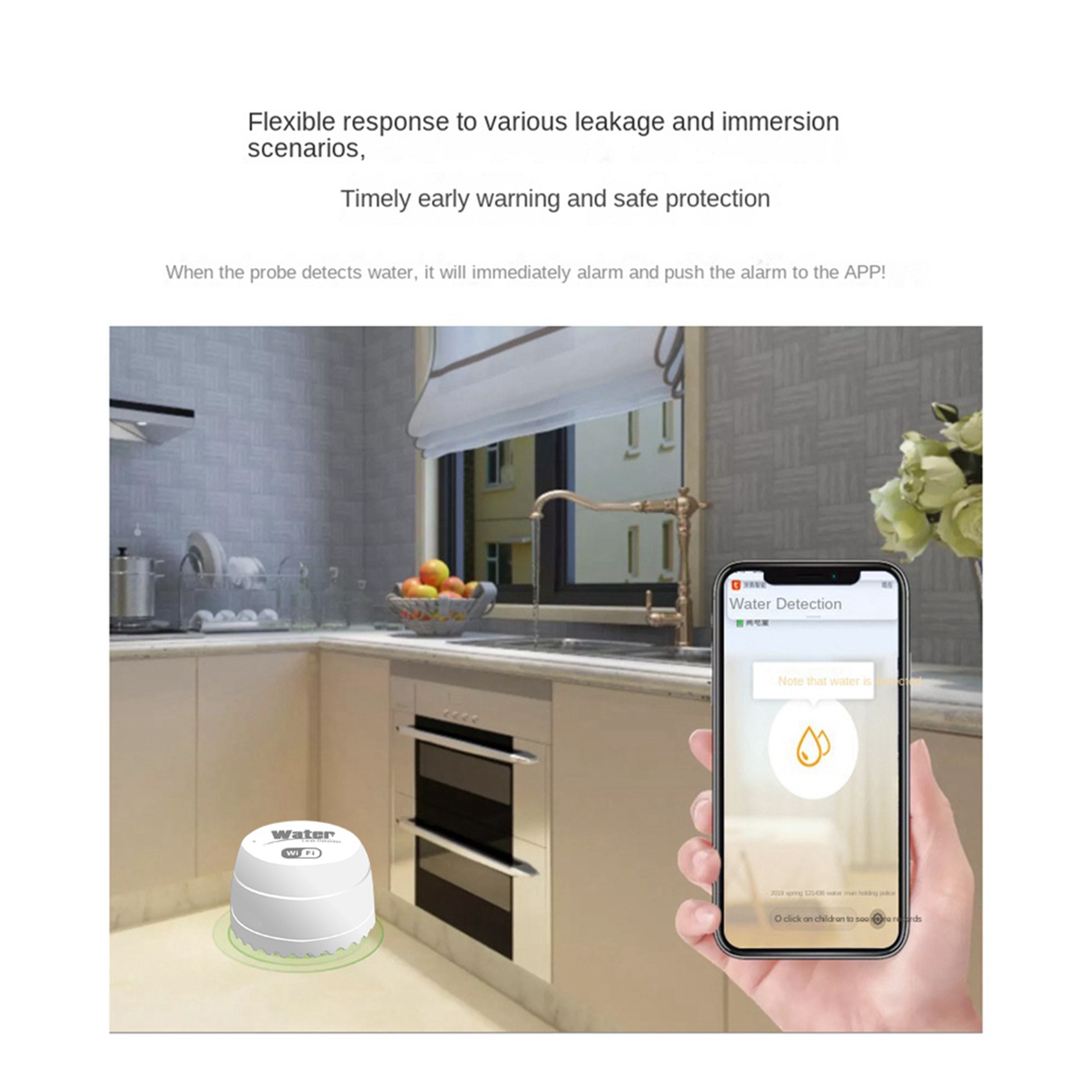ABKW-3X Wifi Crow Smart Water  - Water Alarm Sensor recensione e prezzo