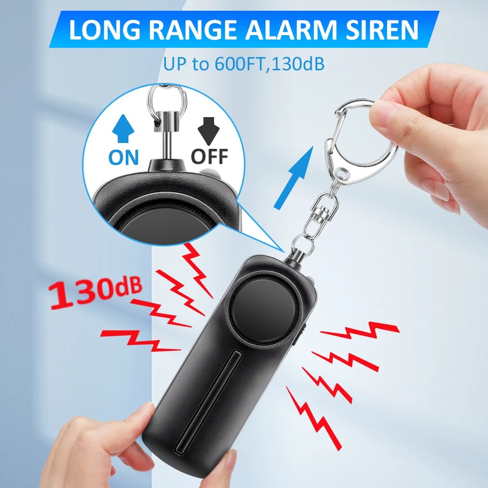 Self Defense Alarm 130dB Ultra - Personal Alarm Keychain recensione e prezzo