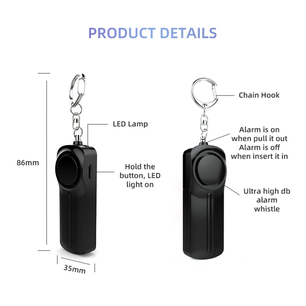 Self Defense Alarm 130dB Ultra - Personal Alarm Keychain recensione e prezzo