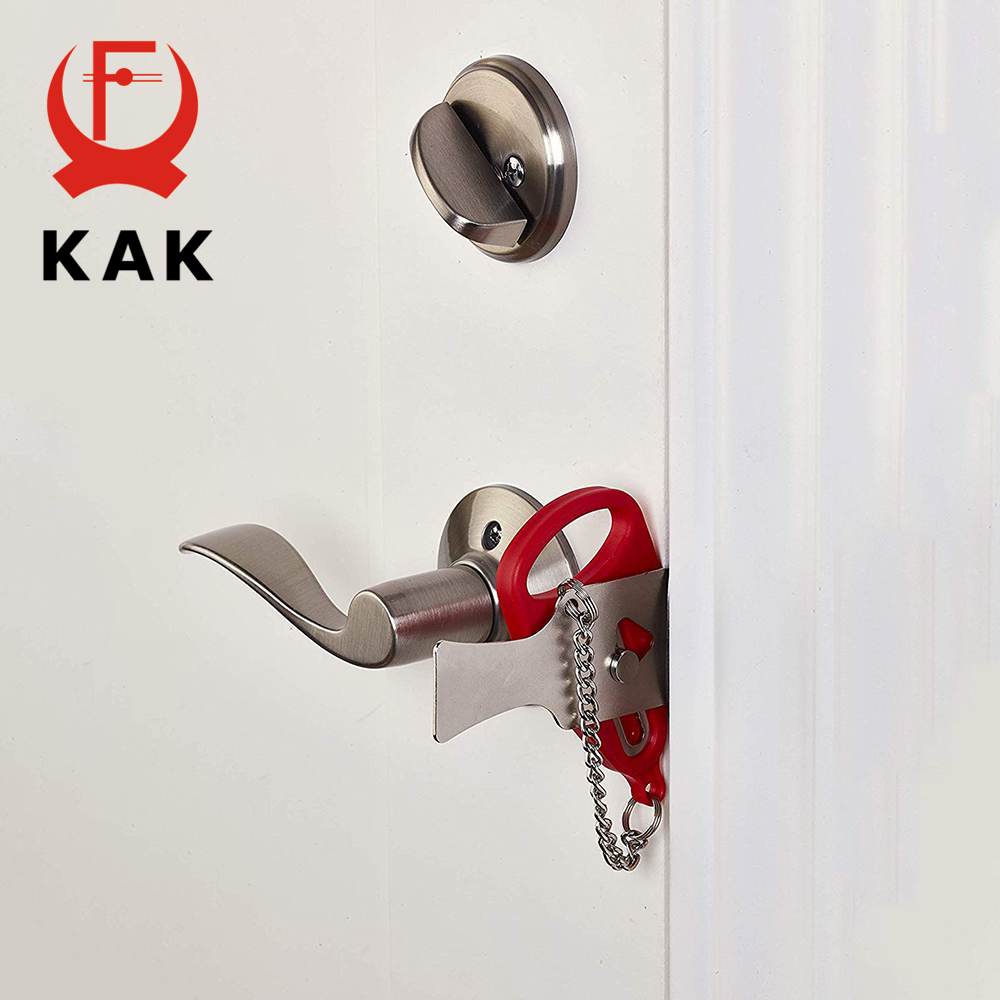KAK Portable Door Lock Keyless - Security Chain Door recensione e prezzo