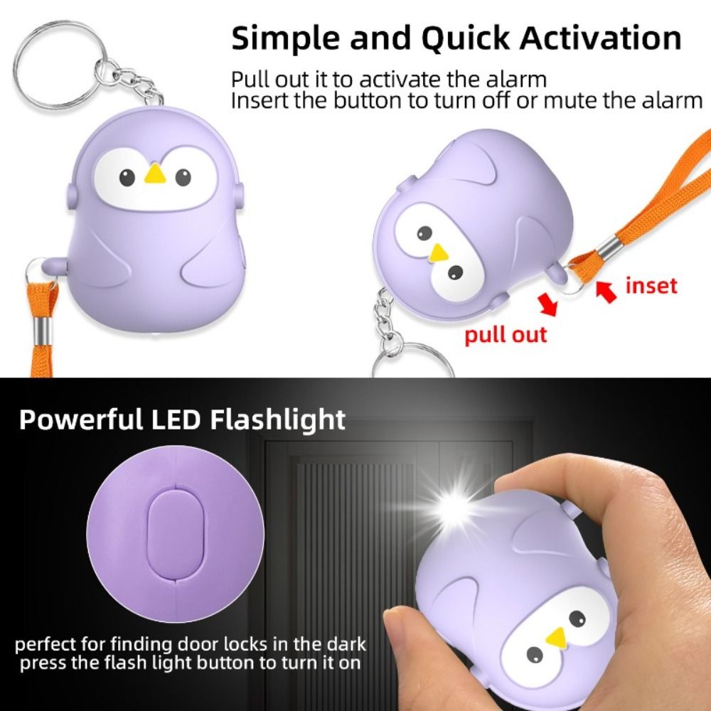 New 130dB Personal Self Defens - Personal Alarm Keychain recensione e prezzo