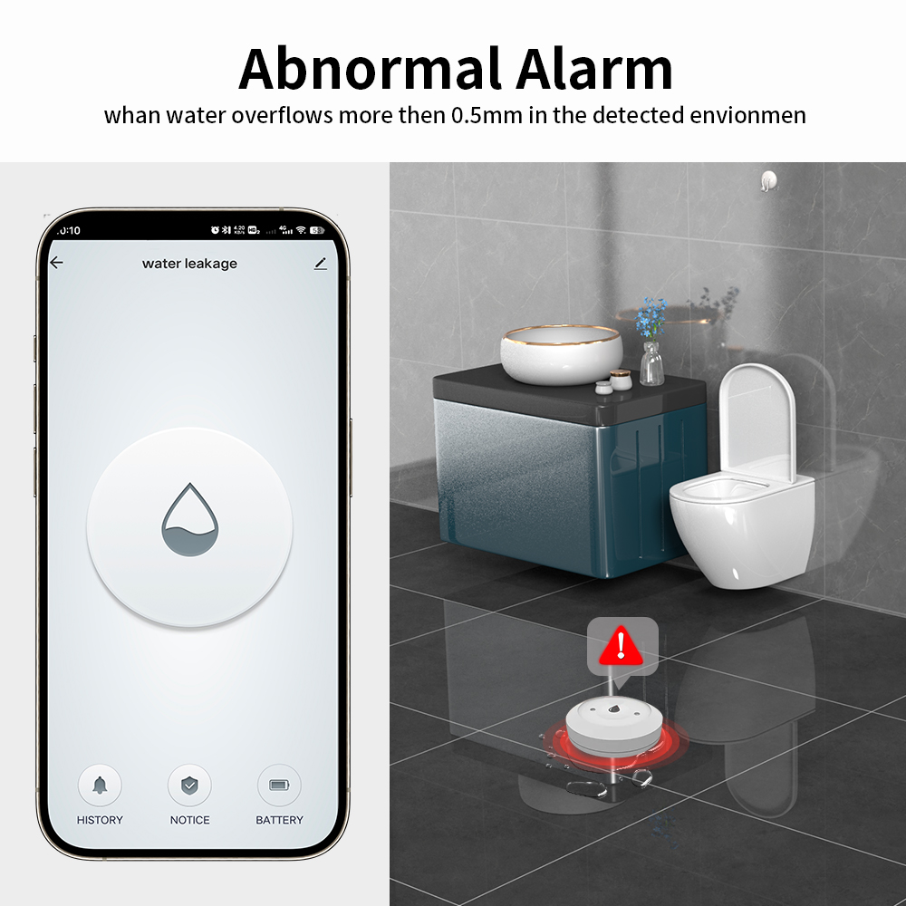 TNCE ZigBee3.0 Tuya Smart Wate - Water Alarm Sensor recensione e prezzo