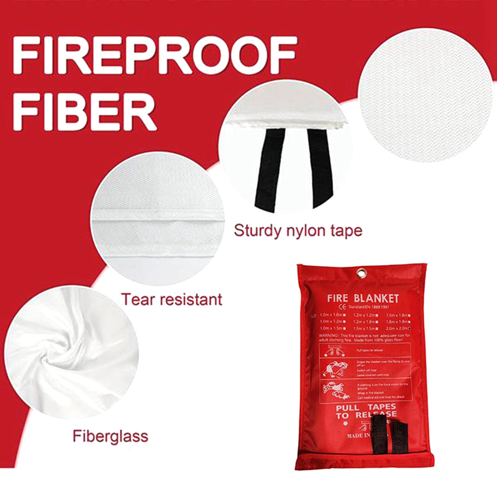 AED2-Emergency Fire Blanket, F - Fire Blanket Kitchen recensione e prezzo