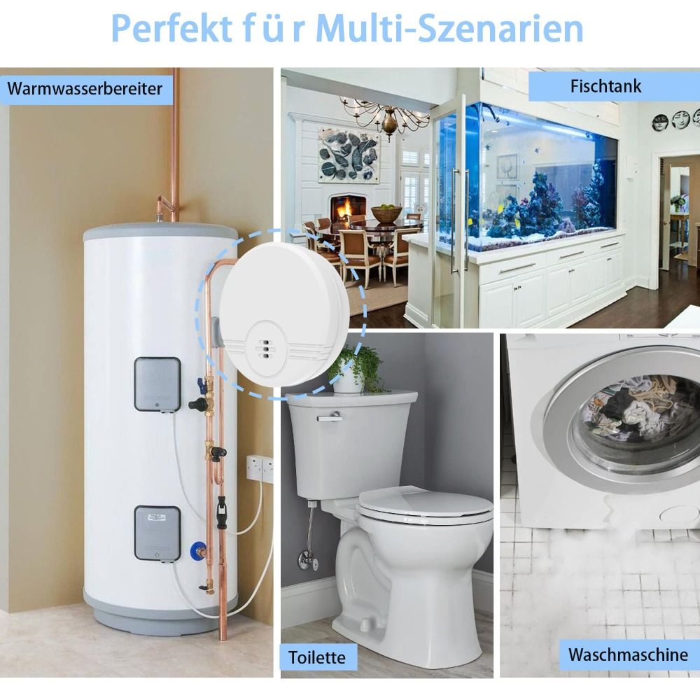 Dual Mode Sensor Water Leak Al - Water Alarm Sensor recensione e prezzo