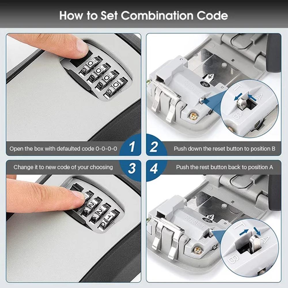 Wall-Mounted Key Storage Box P - Lockbox Key Secure recensione e prezzo