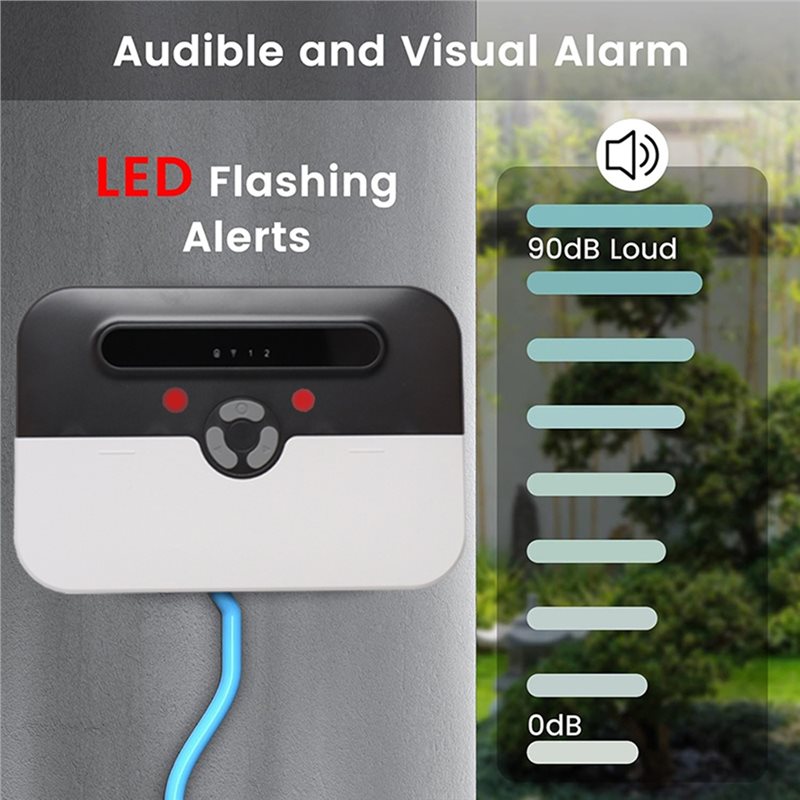A05E-Smart Wifi Water Level Al - Water Alarm Sensor recensione e prezzo