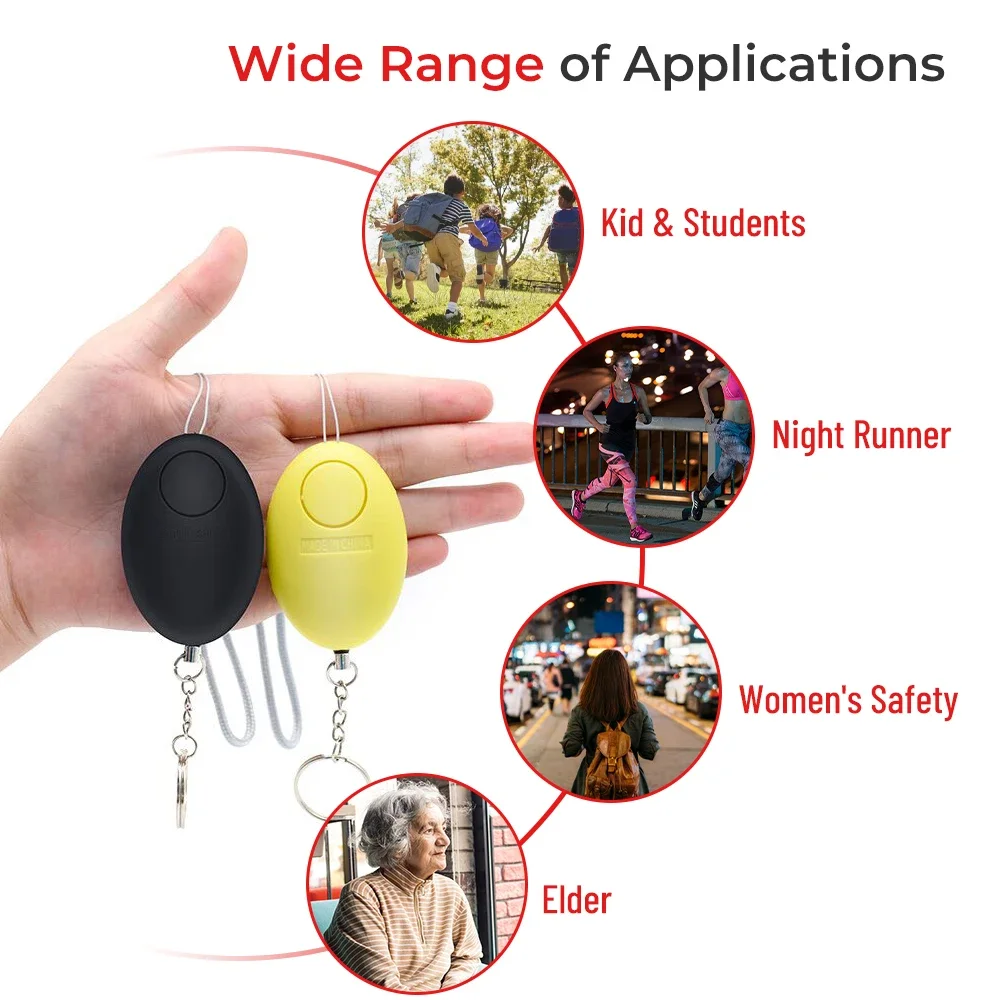 120dB Personal Safety Alarm Ke - Personal Alarm Keychain recensione e prezzo