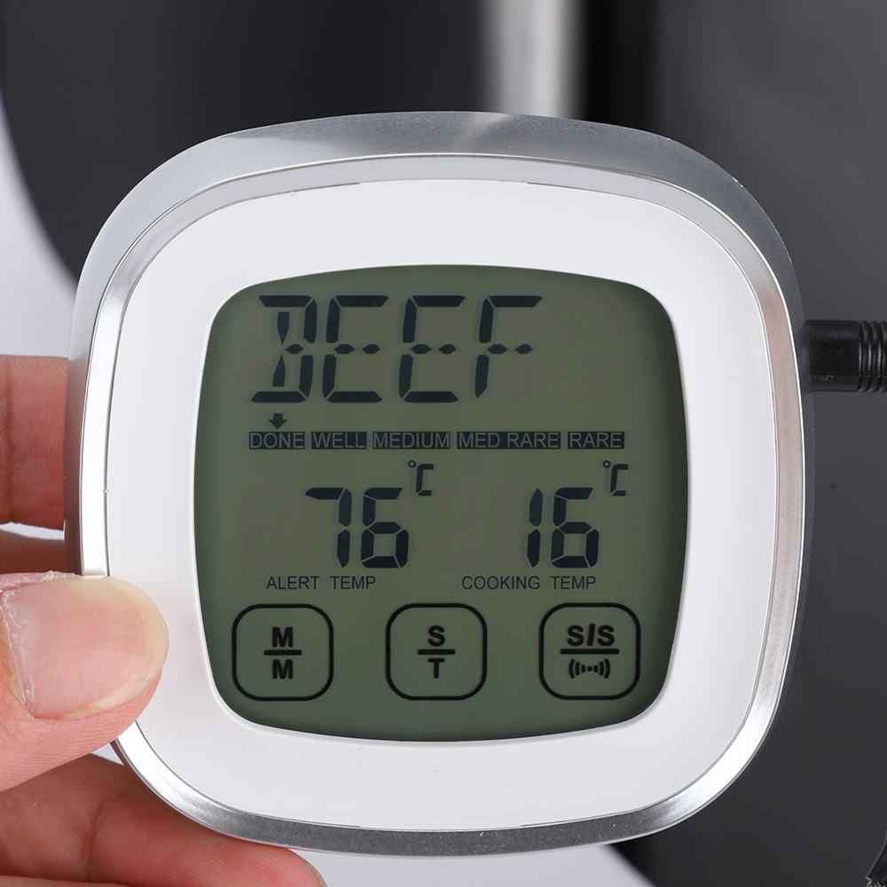 Touch Screen Digital Meat Ther - Pool Alarm Float recensione e prezzo