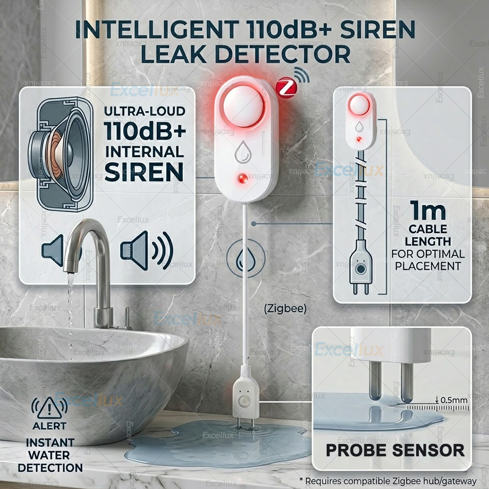 Smart Water Leak Sensor ZigBee - Water Alarm Sensor recensione e prezzo