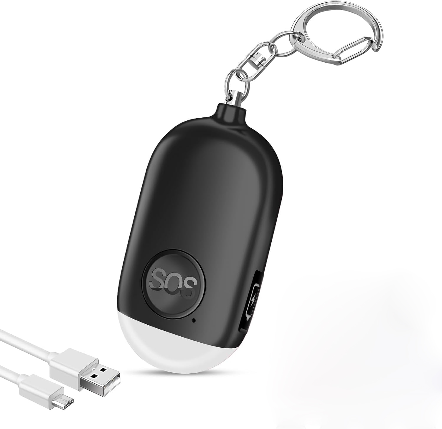 1pc Ultra-Loud 130DB Personal  - Personal Alarm Keychain recensione e prezzo