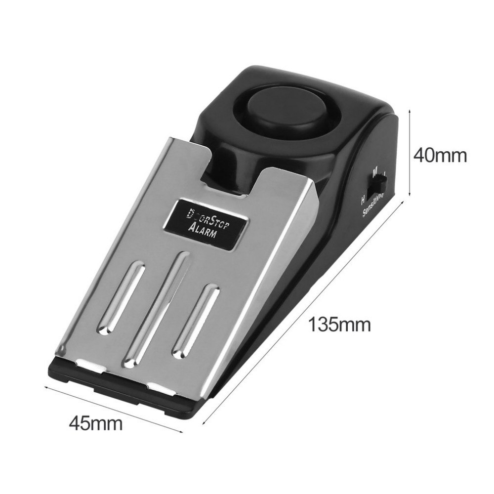 125 DB Anti-theft Burglar Stop - Door Stop Alarm recensione e prezzo