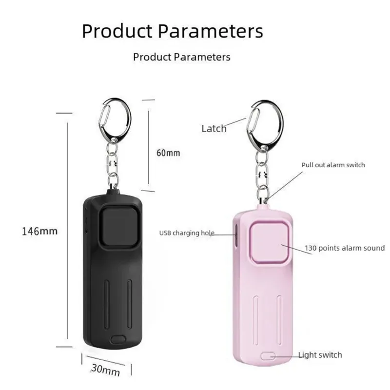 Personal alarm ring, women's p - Personal Alarm Keychain recensione e prezzo