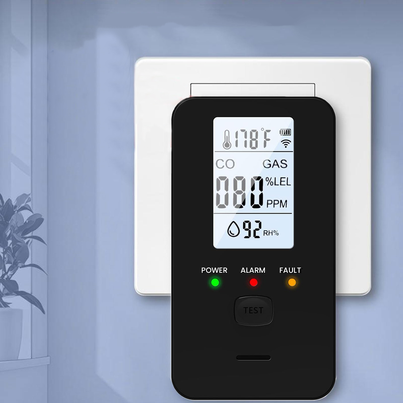 4-in-1 Gas & Carbon Monoxide D - Co Detector Plug recensione e prezzo
