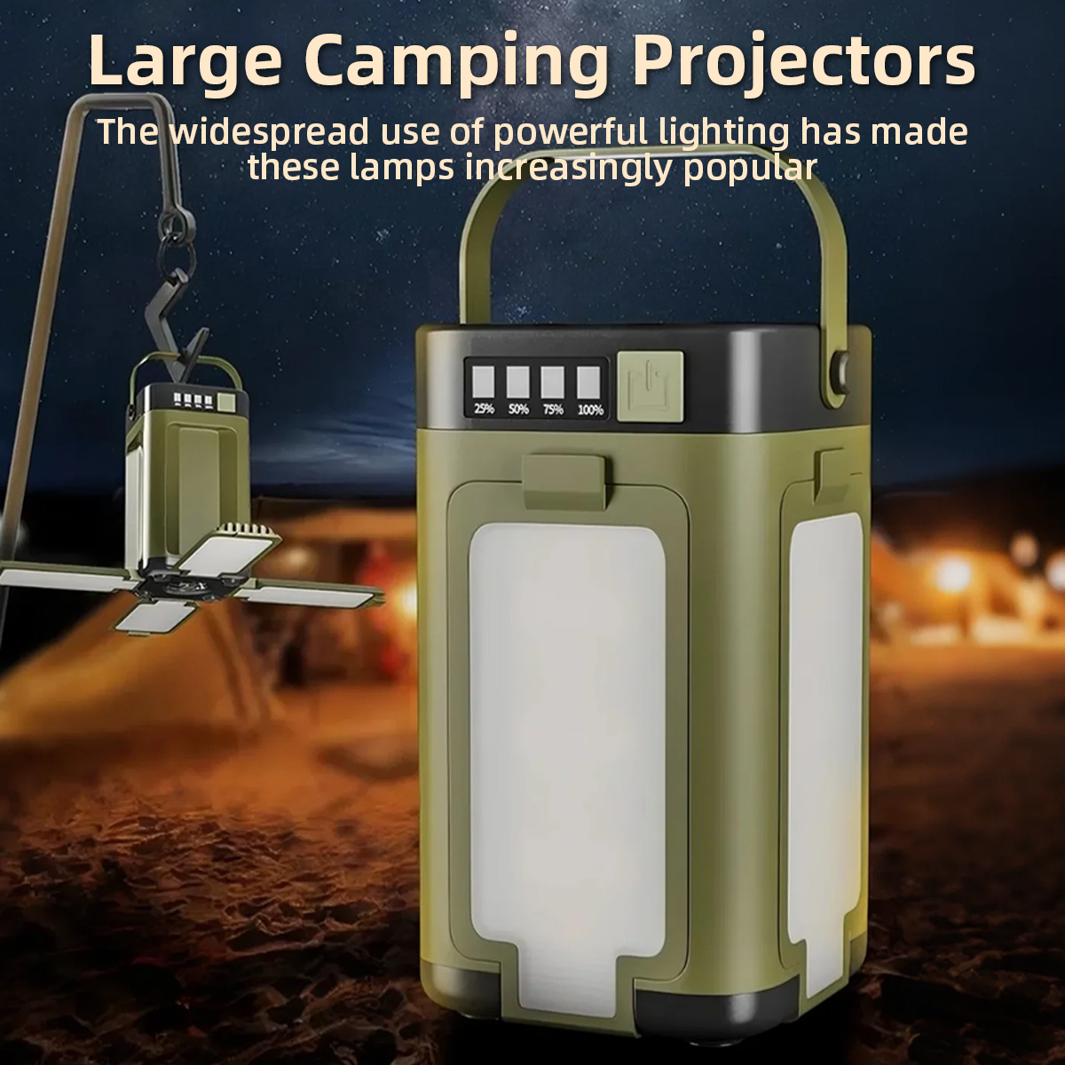 Portable Four-Leaf Clover Camp - Power Outage Light recensione e prezzo