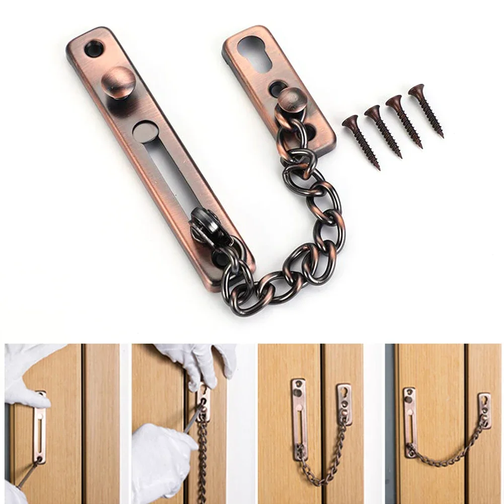 Door Chain with Lock Door Lock - Security Chain Door recensione e prezzo