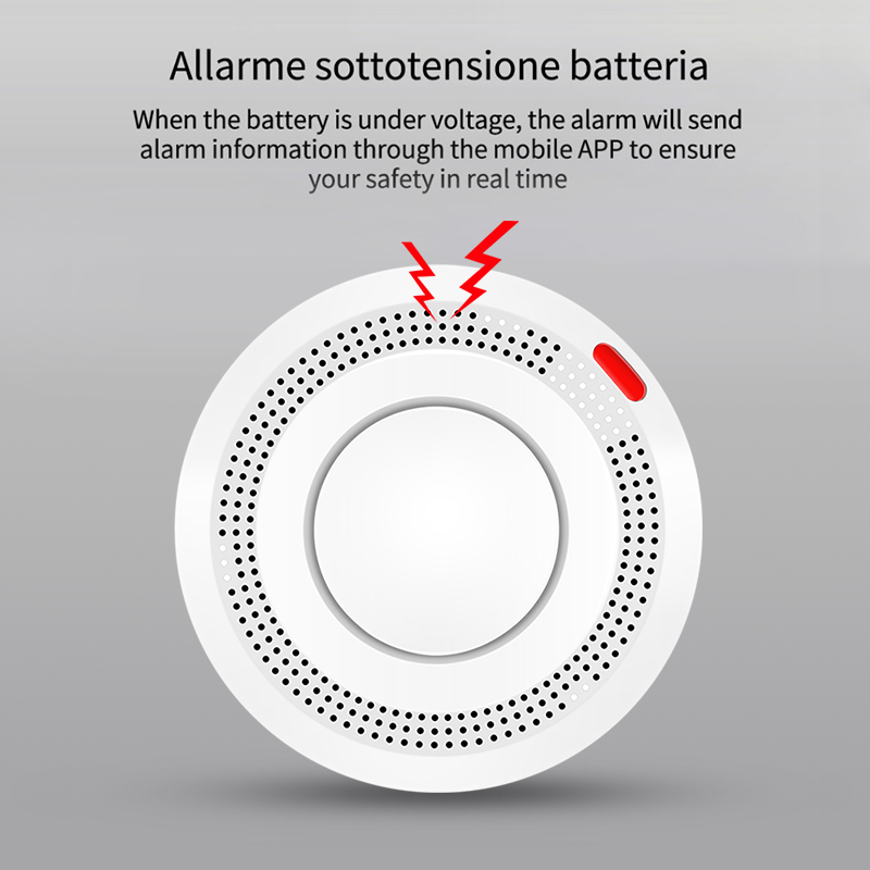 6Pack Tuya WiFi Smart Smoke Se - Smoke Detector Interconnected recensione e prezzo