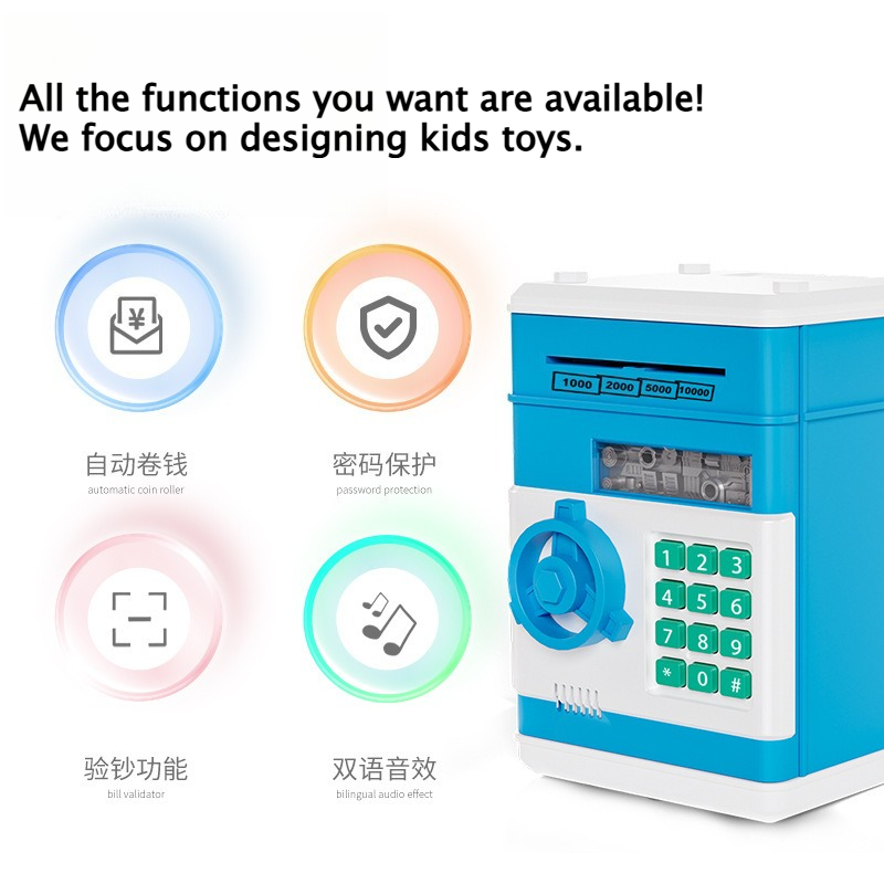 Creative Kids Piggy Bank Autom - Lockbox Key Secure recensione e prezzo