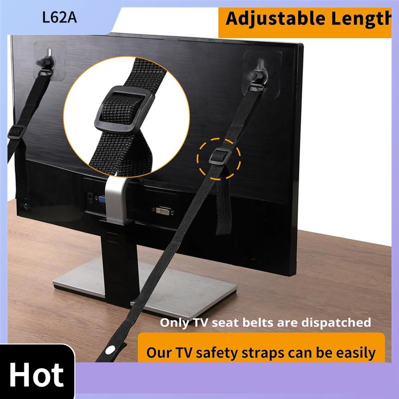 L62A 4 PCS Adjustable TV Safet - Earthquake Anchor Strap recensione e prezzo
