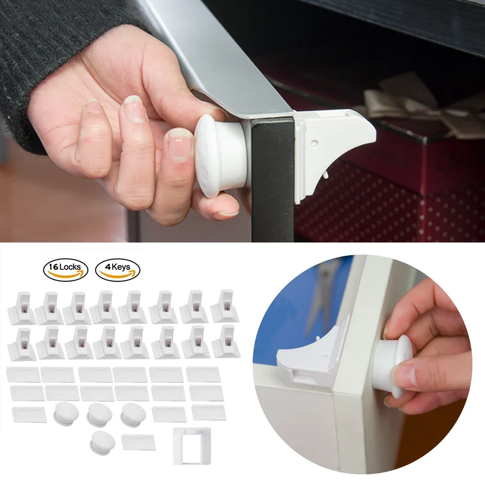 Baby Safety Lock Invisible Loc - Medicine Cabinet Lock recensione e prezzo