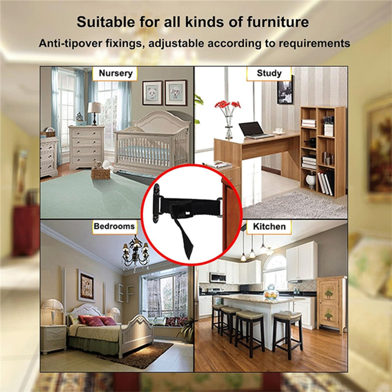A93Z Furniture Anchors, Adjust - Earthquake Anchor Strap recensione e prezzo